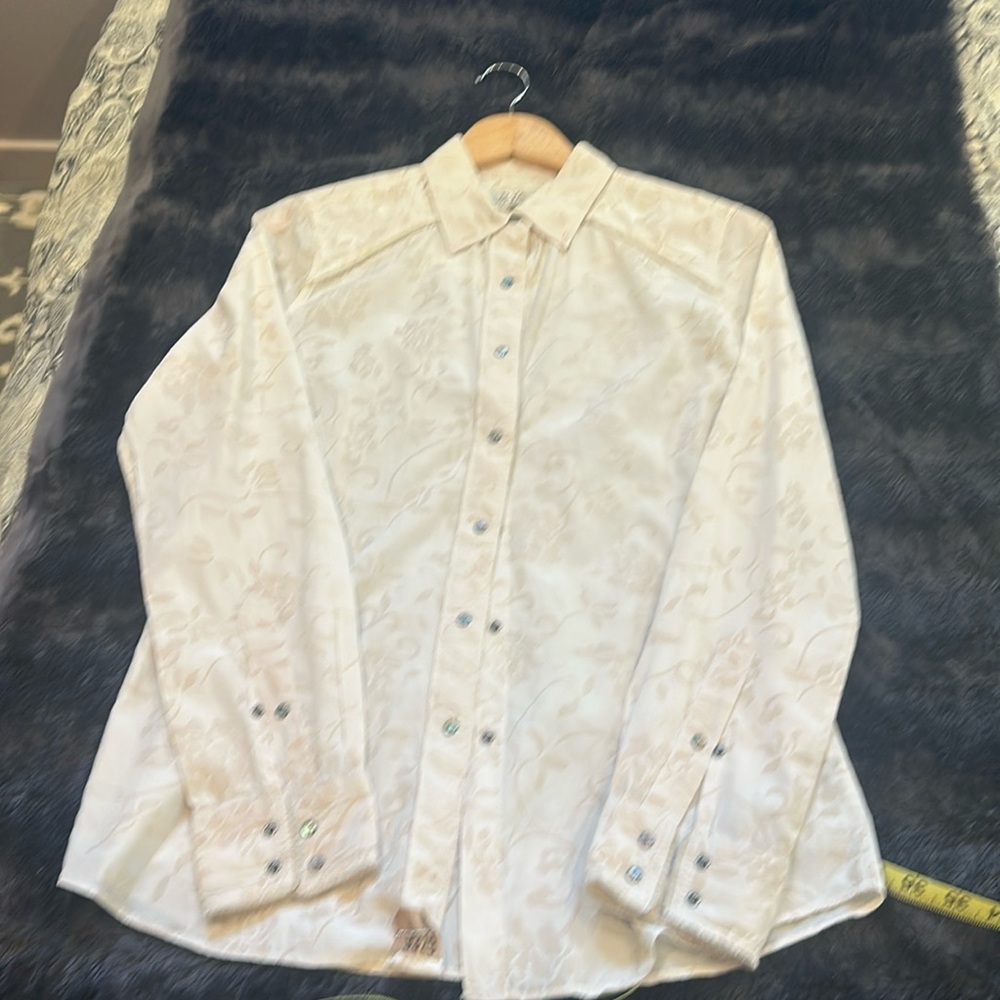 Ryan Michael button up snap shirt